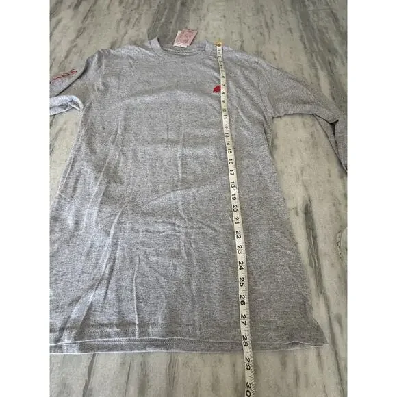 Simply Southern Gray Turtle Tracker Christmas Holiday Tee Shirt Size Small - Picture 9 of 9